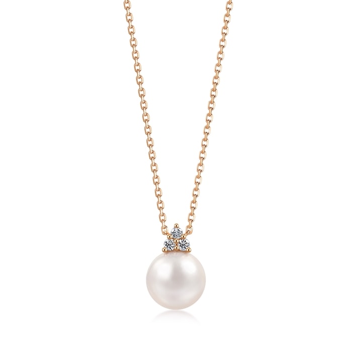 18K Rose Gold Necklace | Chow Sang Sang Jewellery | La Pelle | 95602N - 1