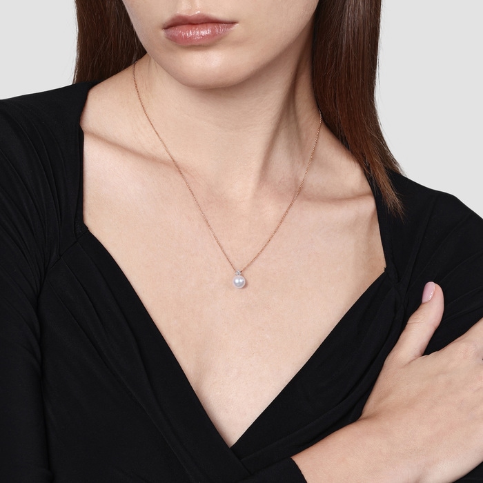 18K Rose Gold Necklace | Chow Sang Sang Jewellery | La Pelle | 95602N - 3