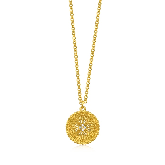 999.9黃金 頸鍊 | 周生生珠寶 | Cultural Blessings 「文化祝福」 | 95604N - 1