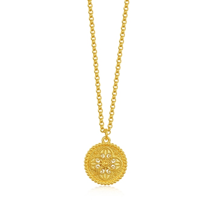 999.9黃金 頸鍊 | 周生生珠寶 | Cultural Blessings 「文化祝福」 | 95604N - 5