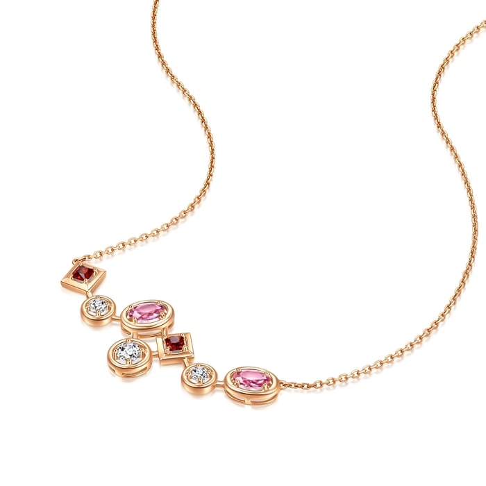 18K Rose Gold Necklace | Chow Sang Sang Jewellery | 95667N - 4