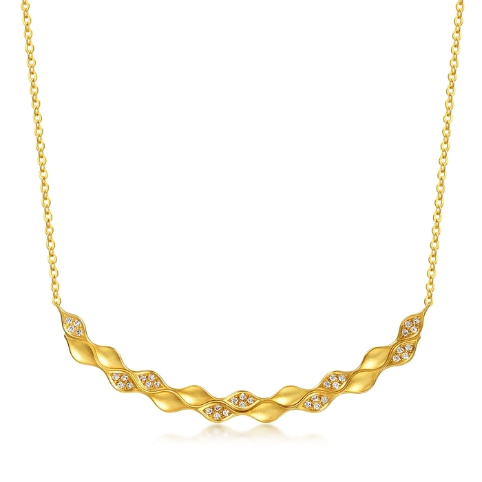 Solid Gold Necklace | Chow Sang Sang Jewellery | YuYu | 95681N - 1