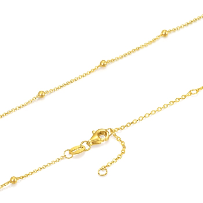 Solid Gold Necklace | Chow Sang Sang Jewellery | Essence | 95696N - 5