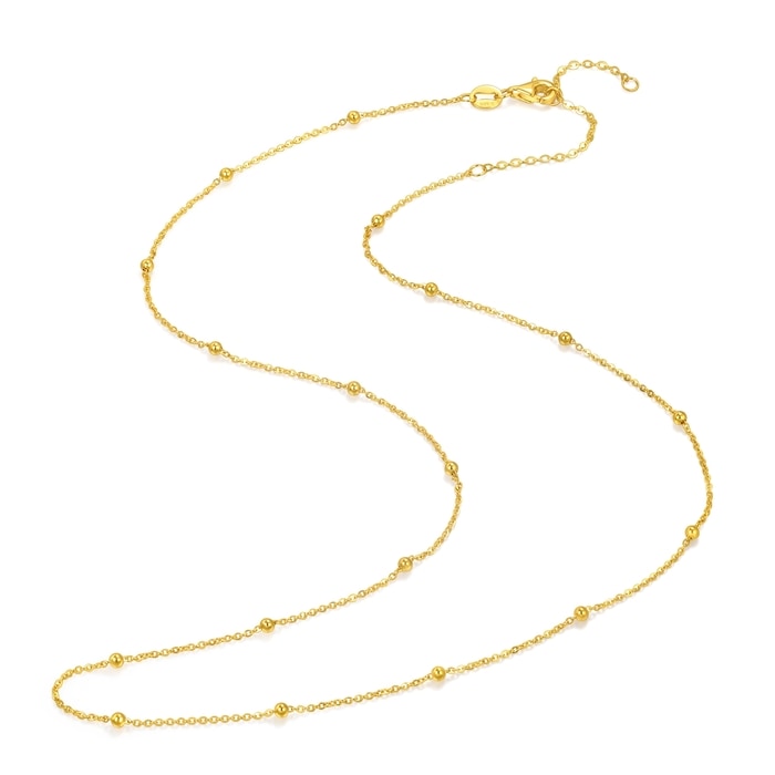 Solid Gold Necklace | Chow Sang Sang Jewellery | Essence | 95696N - 6