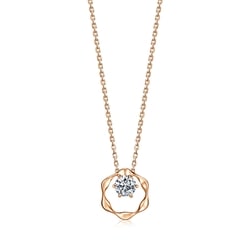 18K Rose Gold Necklace