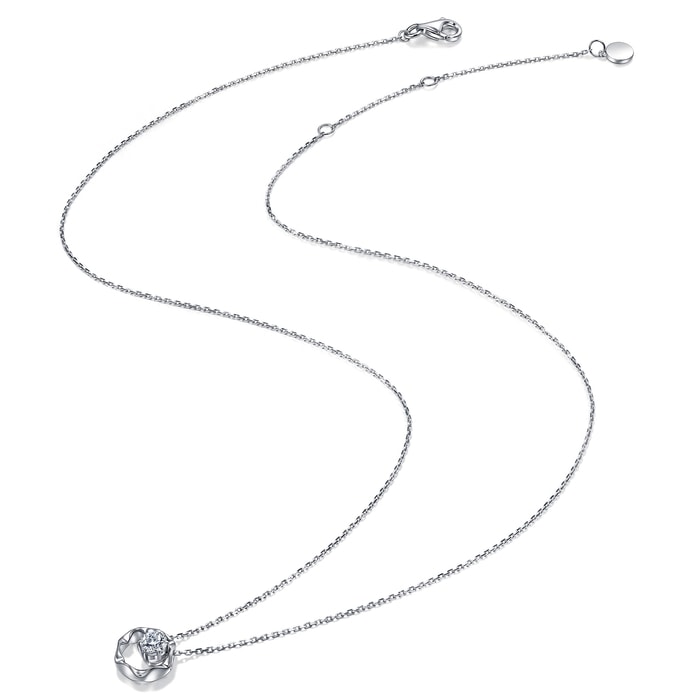18K White Gold Necklace | Chow Sang Sang Jewellery | YuYu | 95725N - 2