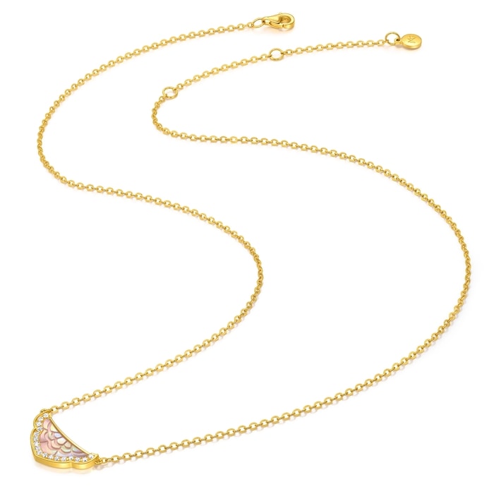 999黃金 頸鍊 | 周生生珠寶 | 95736N - 4