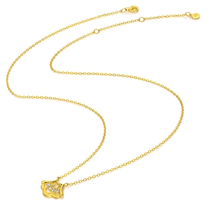 Solid Gold Necklace | Chow Sang Sang Jewellery | 95737N - 4
