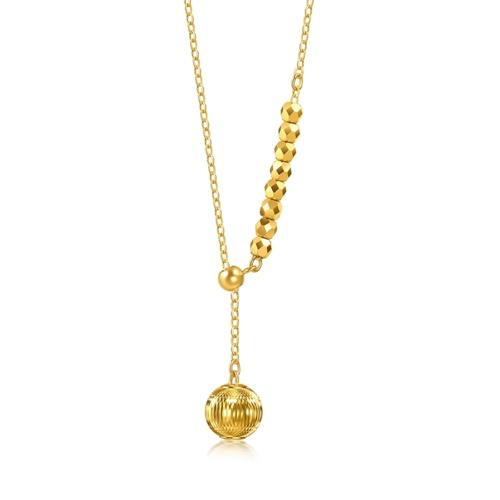 Solid Gold Necklace | Chow Sang Sang Jewellery | Essence | 95740N - 1