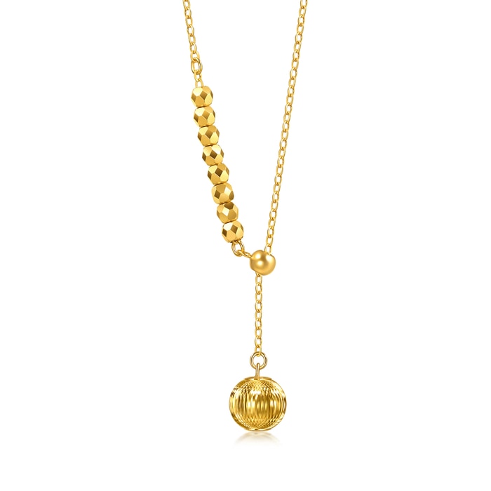 Solid Gold Necklace | Chow Sang Sang Jewellery | Essence | 95740N - 5