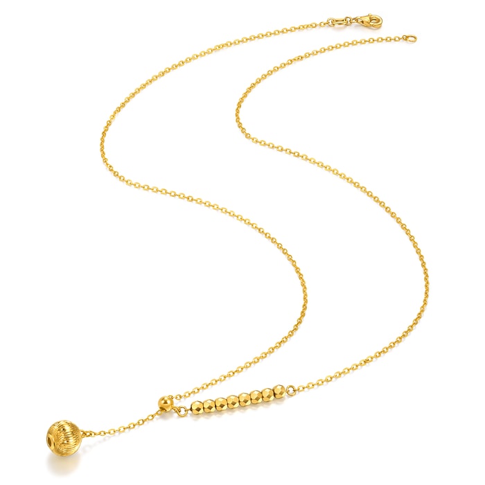 Solid Gold Necklace | Chow Sang Sang Jewellery | Essence | 95740N - 4