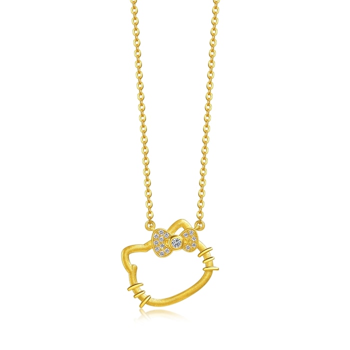 Solid Gold Necklace | Chow Sang Sang Jewellery | 95779N - 1