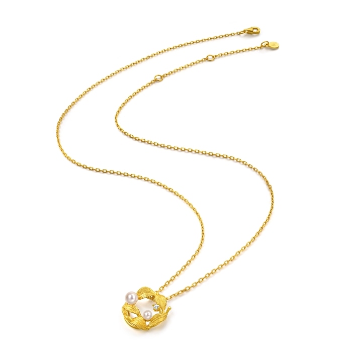 999.9黃金 頸鍊 | 周生生珠寶 | 95793N - 4