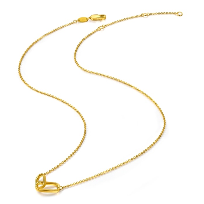 Solid Gold Necklace | Chow Sang Sang Jewellery | Essence | 95811N - 4
