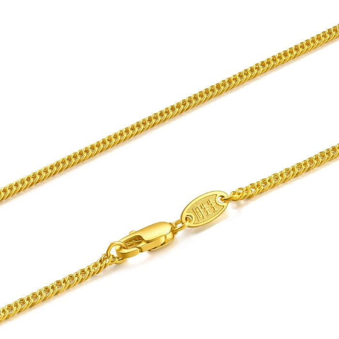 999.9黃金 頸鍊 | 周生生珠寶 | Essence「永」 | 95820N - 3