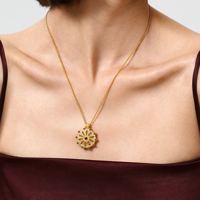 999.9黃金 頸鍊 | 周生生珠寶 | Cultural Blessings 「文化祝福」 | 95825N - 2