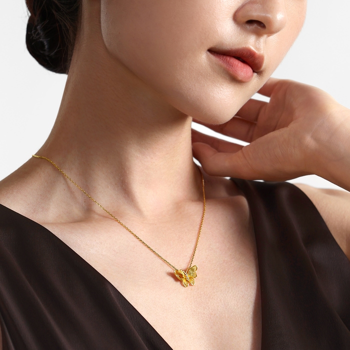 999黃金 頸鍊 | 周生生珠寶 | Cultural Blessings 「文化祝福」 | 95851N - 3