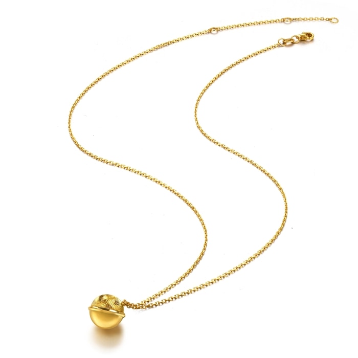Solid Gold Necklace | Chow Sang Sang Jewellery | Essence | 95852N - 4