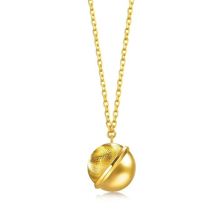 Solid Gold Necklace | Chow Sang Sang Jewellery | Essence | 95852N - 1