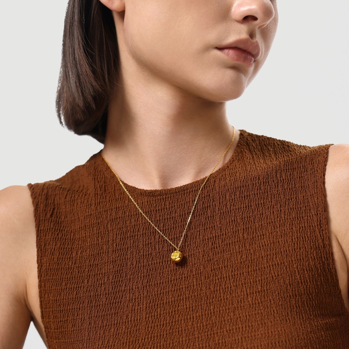 Solid Gold Necklace | Chow Sang Sang Jewellery | Essence | 95852N - 3