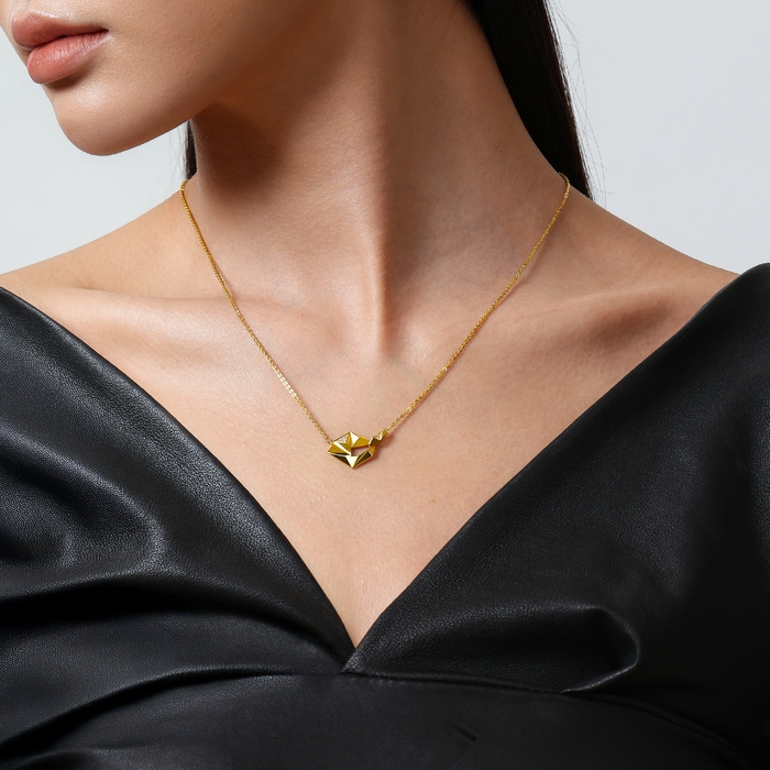 Solid Gold Necklace | Chow Sang Sang Jewellery | 95862N - 2