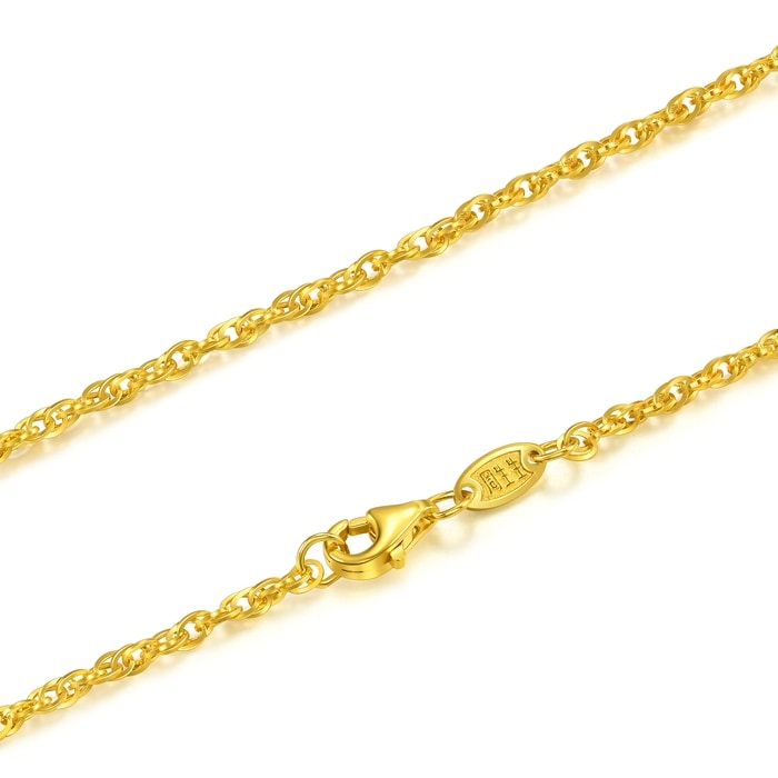 999.9黃金 頸鍊 | 周生生珠寶 | Essence「永」 | 95870N - 3