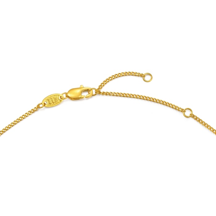 Solid Gold Necklace | Chow Sang Sang Jewellery | Cultural Blessings | 95897N - 4