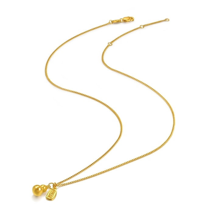Solid Gold Necklace | Chow Sang Sang Jewellery | Cultural Blessings | 95897N - 2