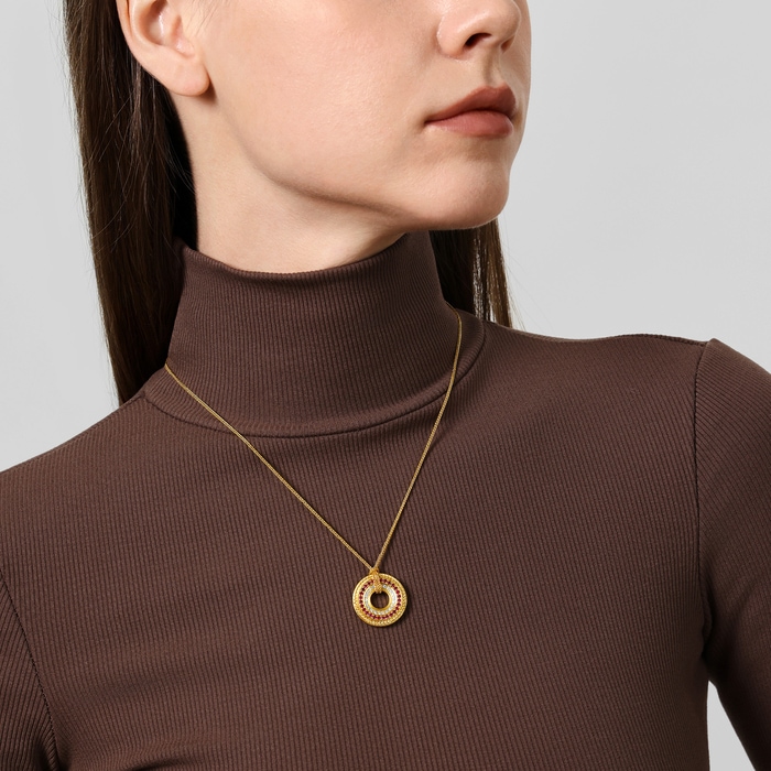 Solid Gold Necklace | Chow Sang Sang Jewellery | Cultural Blessings | 95948N - 3