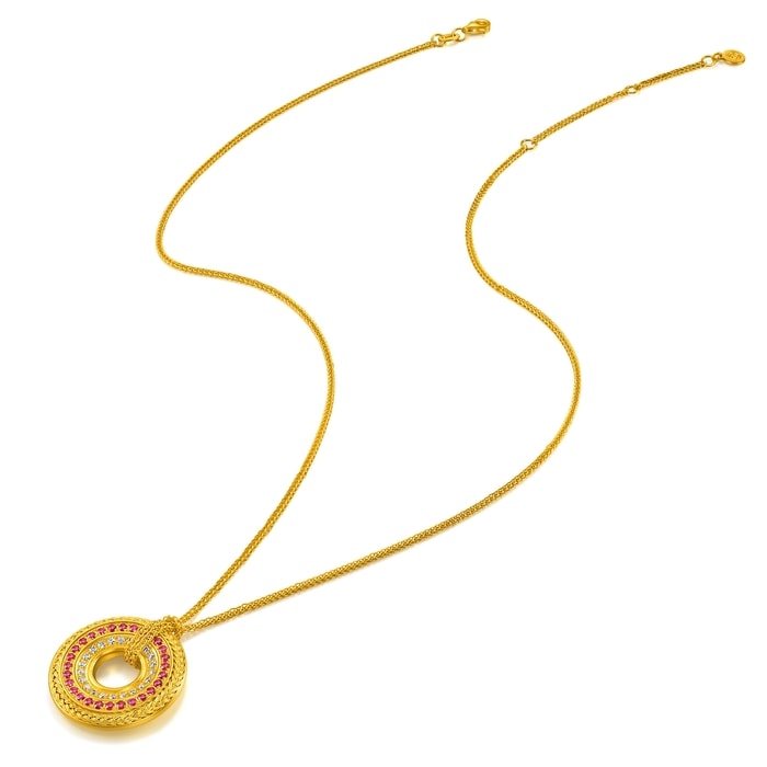 Solid Gold Necklace | Chow Sang Sang Jewellery | Cultural Blessings | 95948N - 4