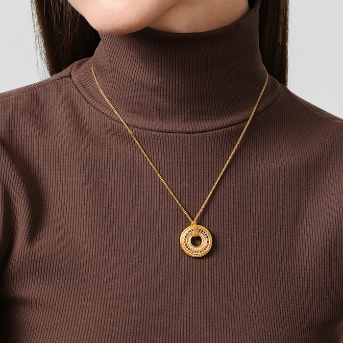 Solid Gold Necklace | Chow Sang Sang Jewellery | Cultural Blessings | 95948N - 2