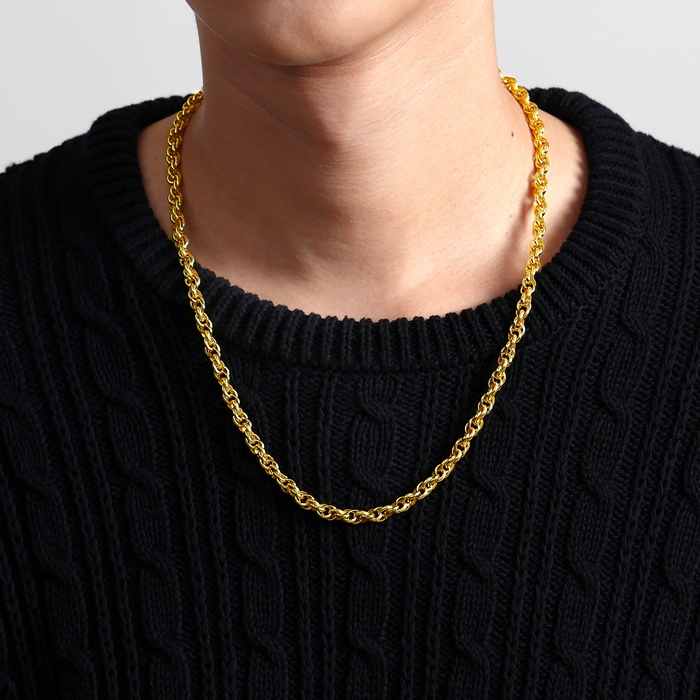 999.9黃金 頸鍊 | 周生生珠寶 | Essence「永」 | 95974N - 3