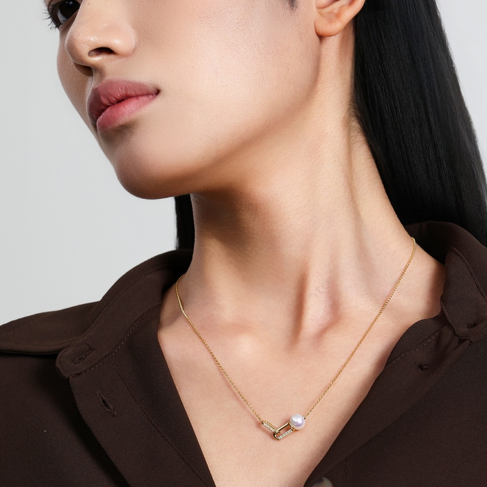 18K黃色黃金 頸鍊 | 周生生珠寶 | 96105N - 2