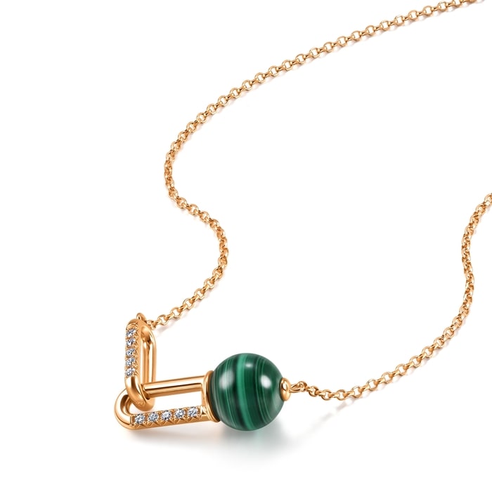 18K Rose Gold Necklace | Chow Sang Sang Jewellery | 96105N - 4