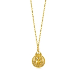 '1934' 999 Gold Gourd Necklace