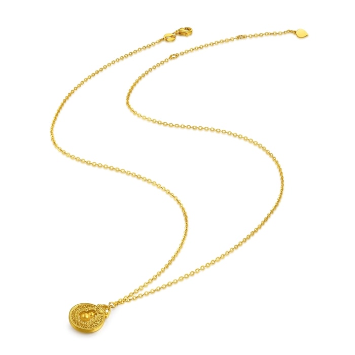 Solid Gold Necklace | Chow Sang Sang Jewellery | Chinese Gifting Collection | 96160N - 4