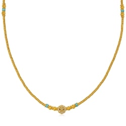 'The Oriental' 999.9 Gold Diamond Mandala Necklace