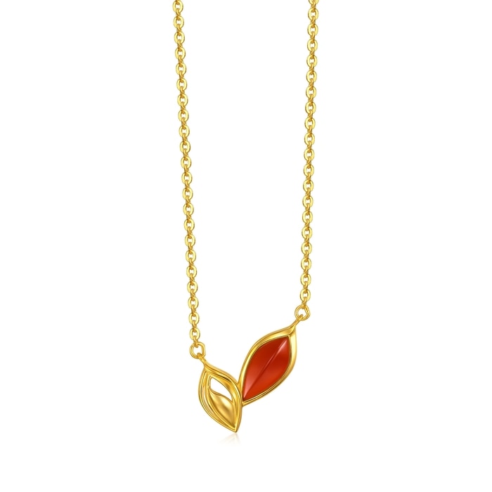 Solid Gold Necklace | Chow Sang Sang Jewellery | 96183N - 1