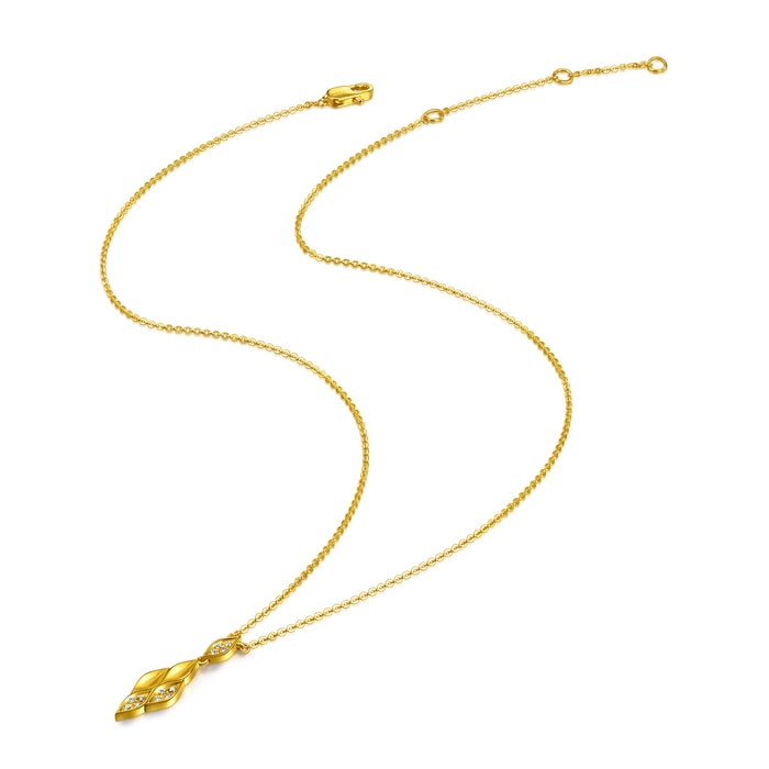 Solid Gold Necklace | Chow Sang Sang Jewellery | YuYu | 96219N - 2