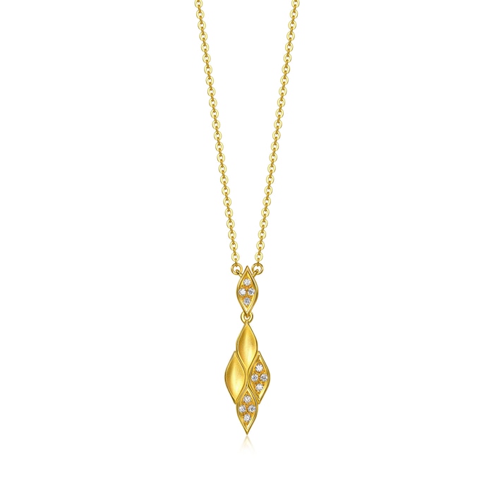 Solid Gold Necklace | Chow Sang Sang Jewellery | YuYu | 96219N - 1