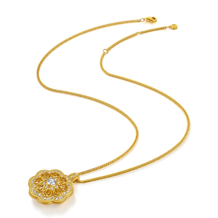 Solid Gold Necklace | Chow Sang Sang Jewellery | Cultural Blessings | 96224N - 4