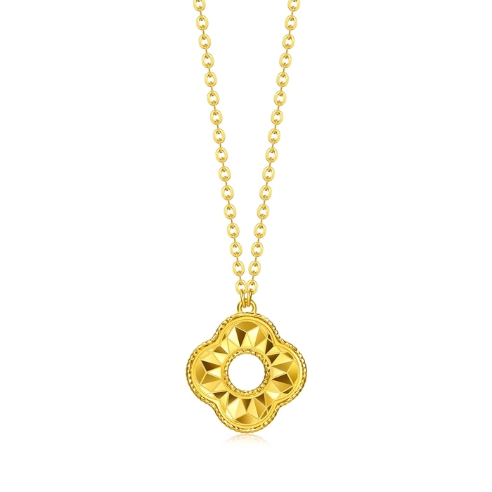 Solid Gold Necklace | Chow Sang Sang Jewellery | 96230N - 1