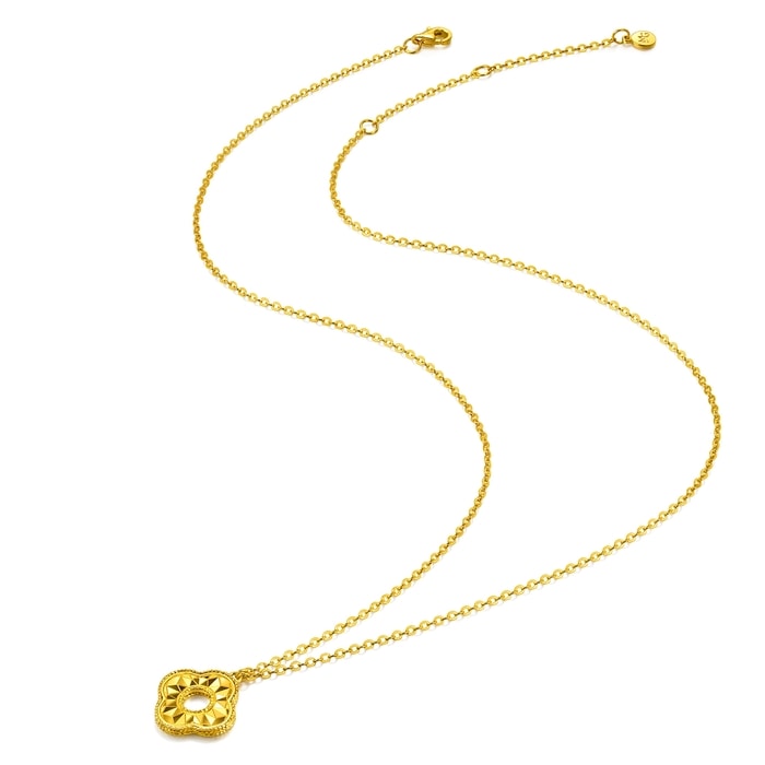 Solid Gold Necklace | Chow Sang Sang Jewellery | 96230N - 2