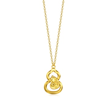 Essence 999 Gold Gourd Necklace