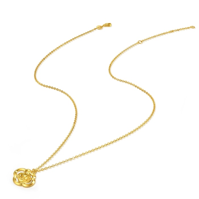 Solid Gold Necklace | Chow Sang Sang Jewellery | Essence | 96250N - 4