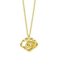 999 Gold Ruyi Necklace