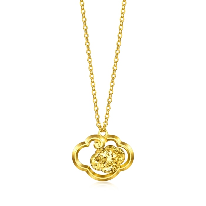 Solid Gold Necklace | Chow Sang Sang Jewellery | Essence | 96250N - 1