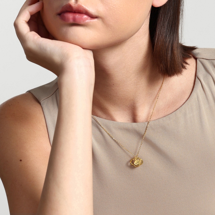 Solid Gold Necklace | Chow Sang Sang Jewellery | Essence | 96250N - 2