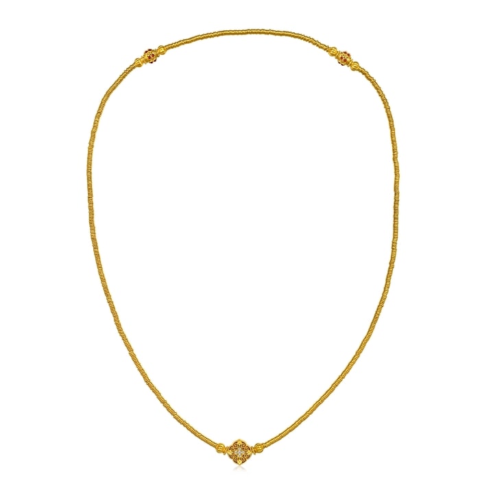 999.9黃金 頸鍊 | 周生生珠寶 | Cultural Blessings 「文化祝福」 | 96272N - 4