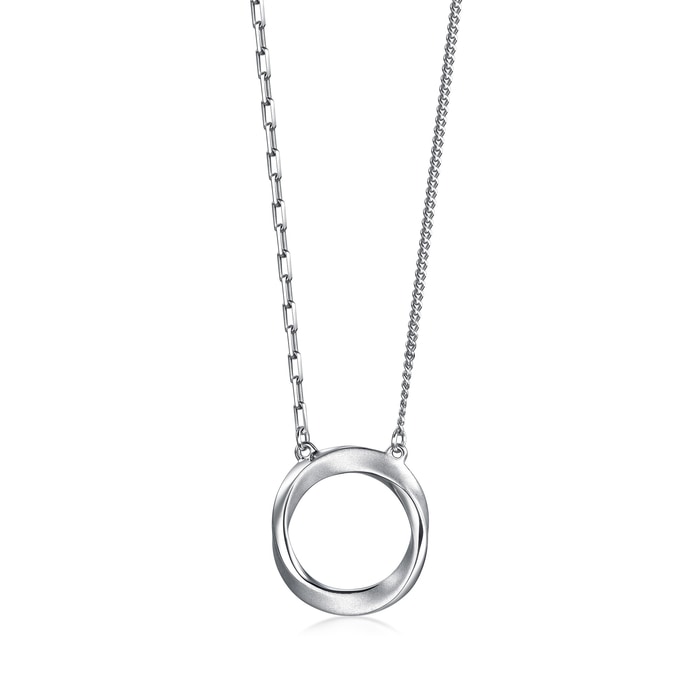 950 Platinum Necklace | Chow Sang Sang Jewellery | Essence | 96367N - 5